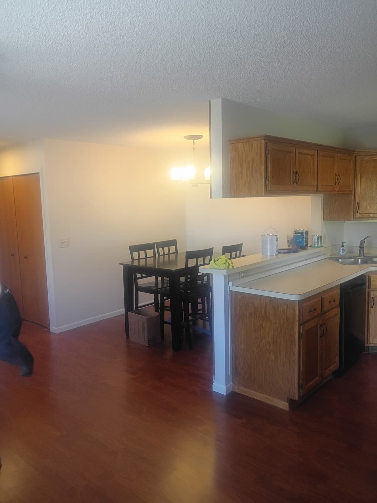 Interior kitchen and dining room after painting — Twin Cities MN