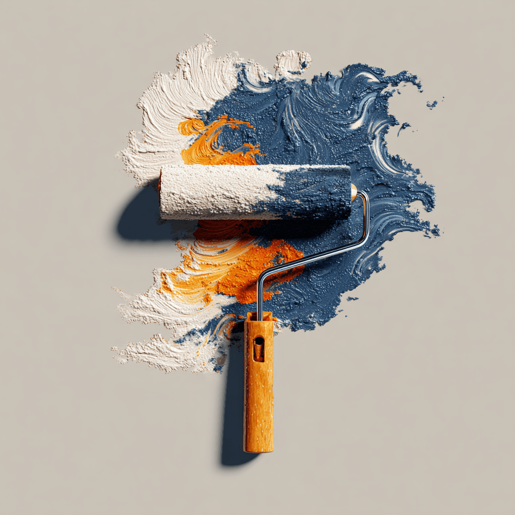 Paint roller and brush — Josh's Painting Twin Cities MN